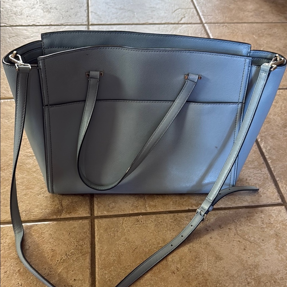 Kate Spade Light Blue Tote Bag - Picture 3 of 5